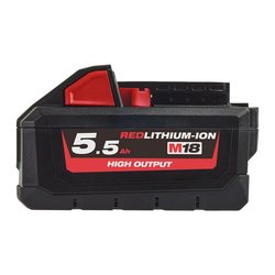 MILWAUKEE akku M18 HB5.5 HIGH OUTPUT 5.5 AH